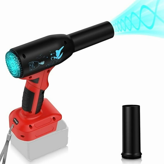 Upgrate Jet Dry Blower for Mil*wau*kee 18V Battery,400G Wind Pressure,High Power 500W,Cordless Compressed Air Duster Replace Compressed Air Can,Jet Fan for Car Dry,Keyboard Computer Cleaning,Air Bed