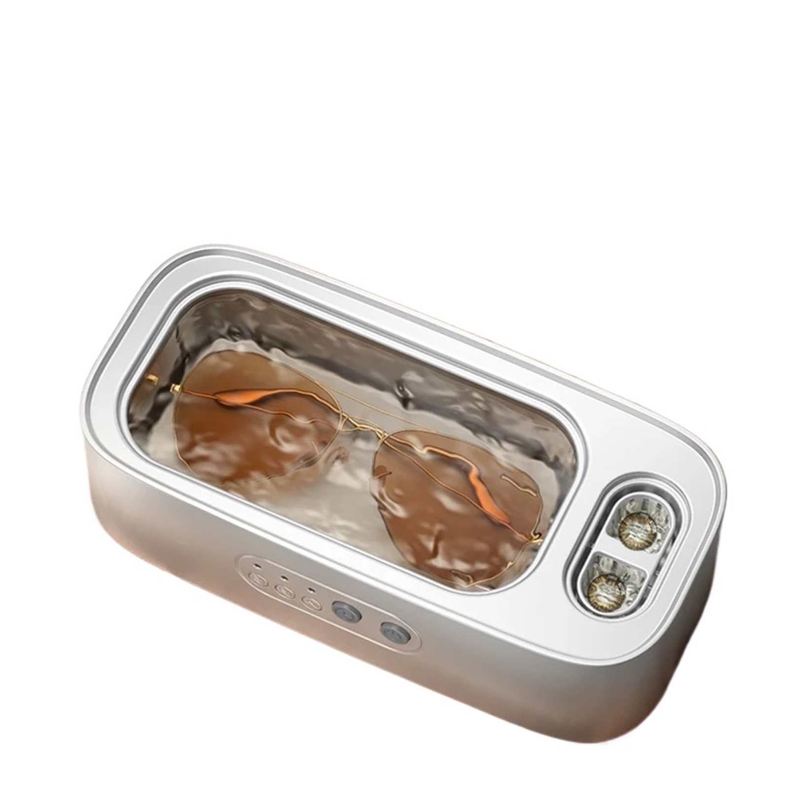 Upgrate Ultrasonic Cleaner Contact Lens Cleaning Bin Glasses Cleaning Jewelry Cleaner High Frequency