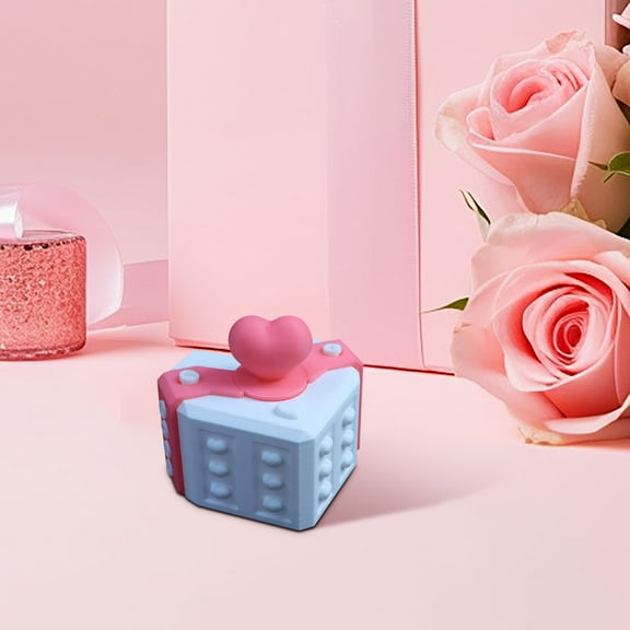 Upgrated 3D Annoying Gift Box,Funny Heart Puzzle Prank Box,with Screws Gag Surprise Box,Suitable for Friends Valentine's Day Party Activities Novelty Creativity Gift Storage Box (Pink)