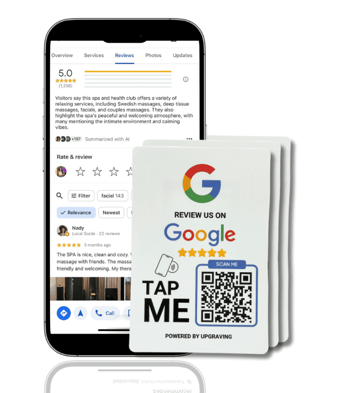 Upgraving Boost Reviews with Reusable QR NFC Tap Stickers (3 Pack)