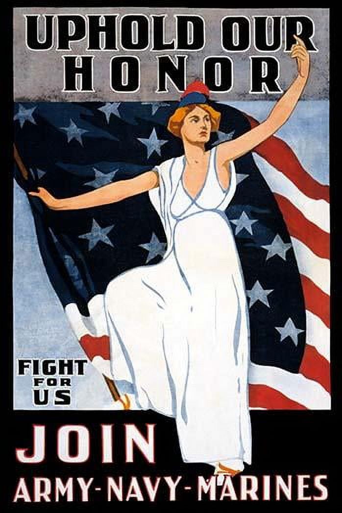 Uphold Our Honor- Fine Art Canvas Print (20" x 30")