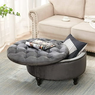 Round ottoman walmart online