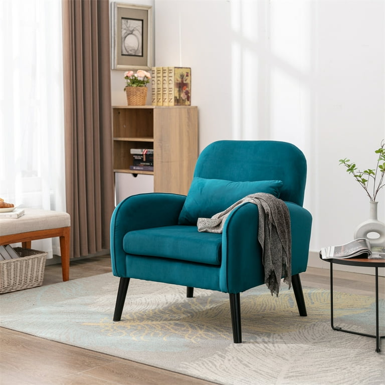 Upholstered Accent Chair With Cushion