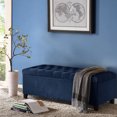 thumbnail image 1 of Upholstered Bench with Soft Close Feature / Storage for Home Items, 1 of 2