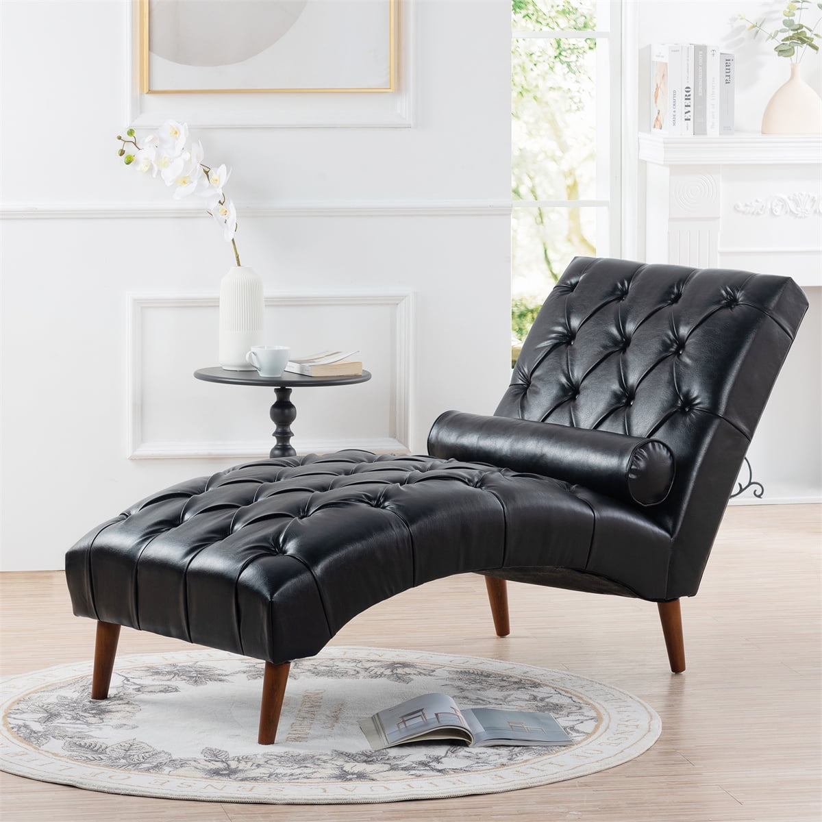 Upholstered Chaise Lounge George Oliver