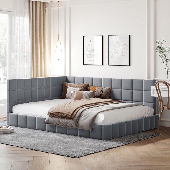 Upholstered Daybed | Mid - Century Look | Bedroom Design