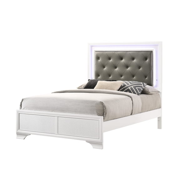 Upholstered Headboard | LED Illumination | Youth's Sleeping Area