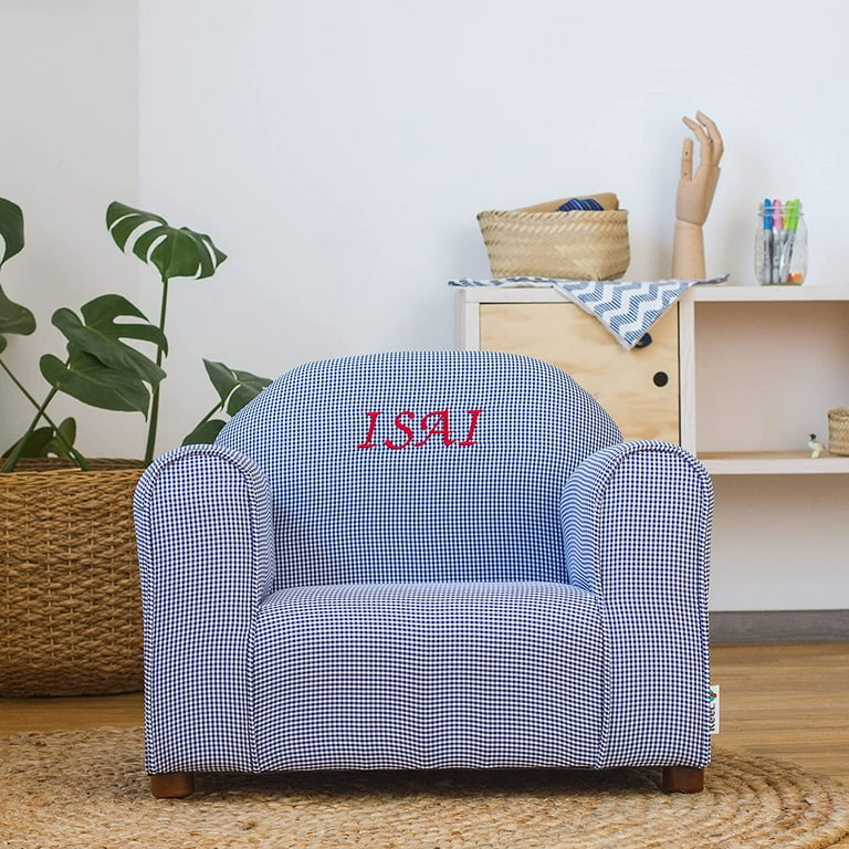 Monogrammed kids chair sale