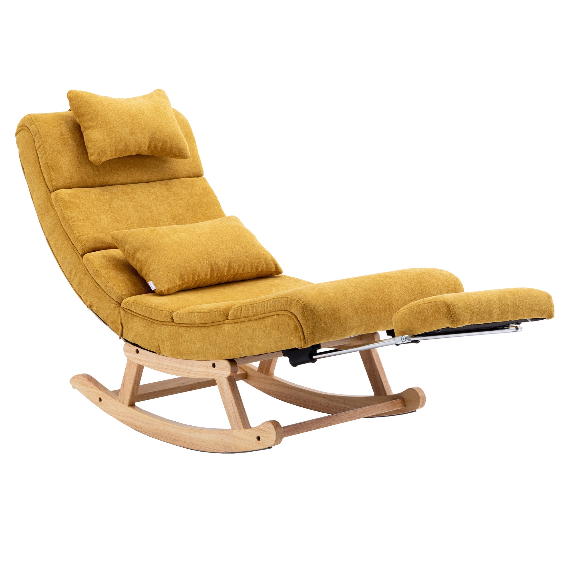 Upholstered Rocking Chair Rocking Armchair Glider Pregnant Woman Recliner for Dining Room Bedroom Living Room Office Study Room 22.83 x 51.37 x 32.67 Walmart Business Supplies