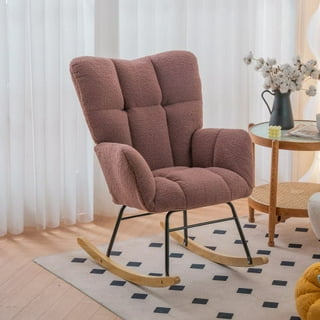 INCLAKE Nursery Rocking Chairs in Gliders Rocking Chairs Red Walmart