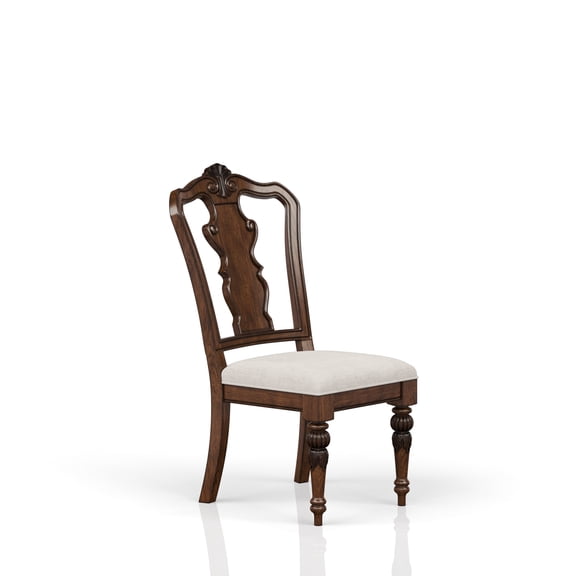 Upholstered Seat Traditional Side Chair In Style Chair, 45.5 Package Depth, Material