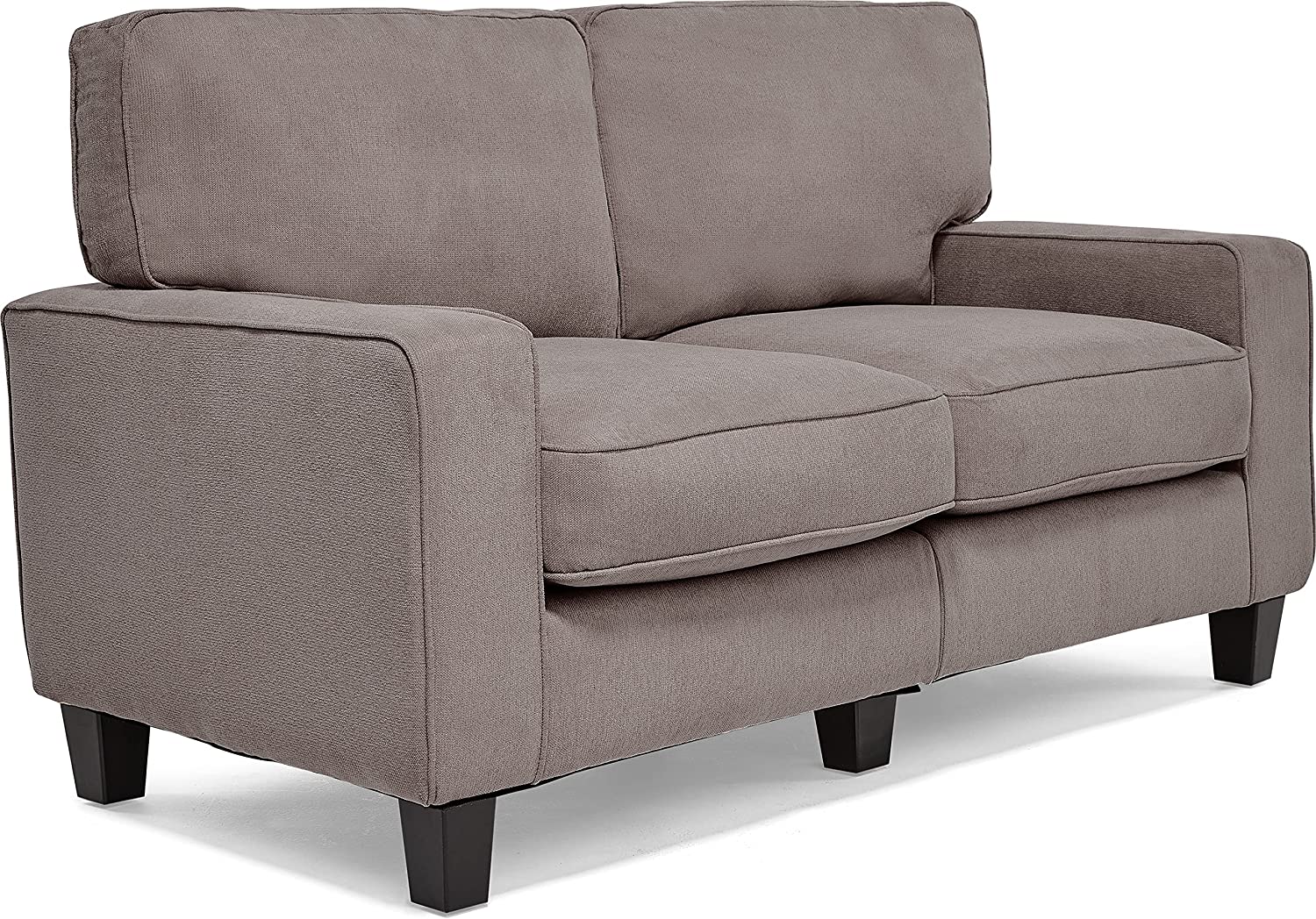 Upholstered Sofas for Living Room Modern Design Couch Straight Arms