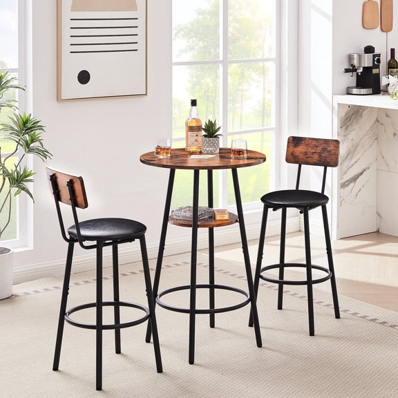 Upholstered Stools with Ring Foot Cushion | Used for Solo Relaxation or Chatting with Friends | Enhanced Comfort and Posture