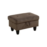 Upholstered Storage Ottoman