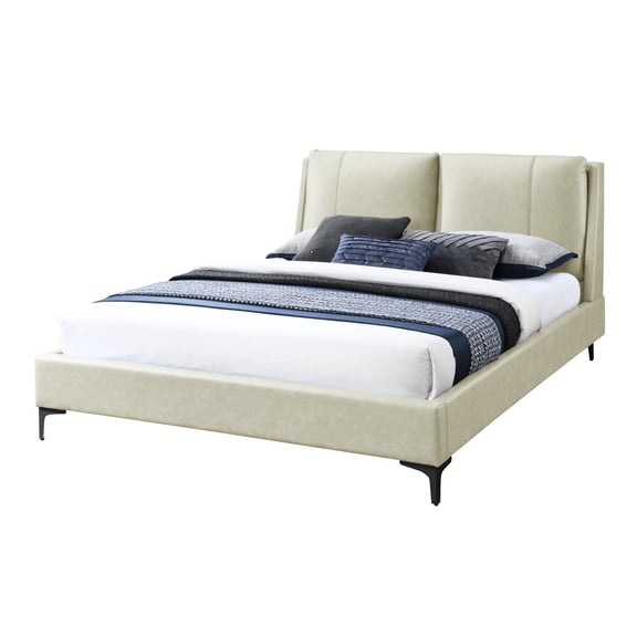 Upholstered Tan King Bed, Transforming Your Bedroom Into A Haven Bringing Style And Comfort Together