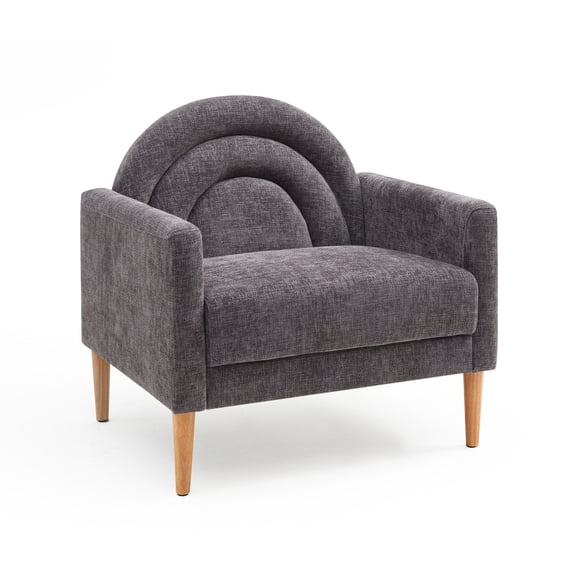 Upholstered Vibrant Rainbow Design, Premium Loveseat, Three-Seater Sofa, and Armchair for Stylish Living Space
