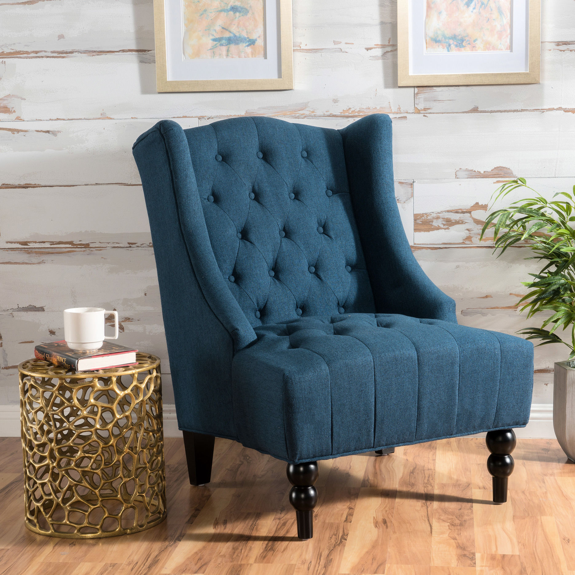 Upholstered Wingback Chair | Contemporary Design for Comfortable ...