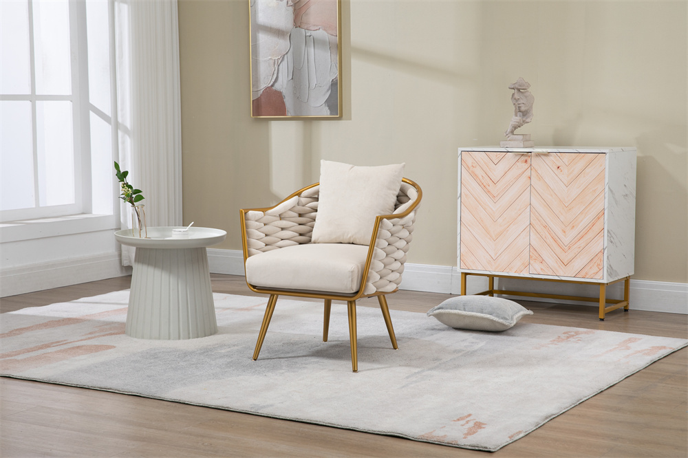 Upholstered dining chairs with Ergonomic Back and Velvet