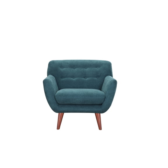 34 - inch deep teal chair - Comfortable for long - time sitting