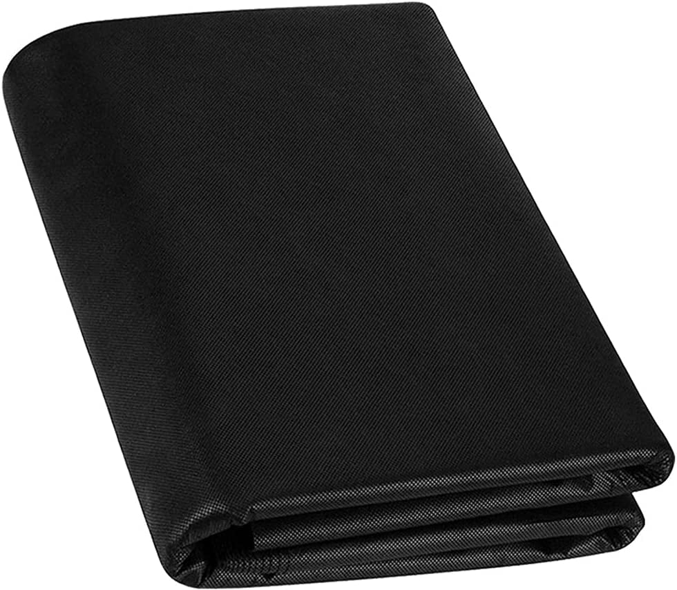 Upholstery Black Cambric Dust Cover Fabric Replacement 62" x 118"(Fire Retardant Dust Cover