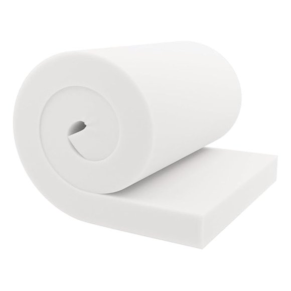 GoTo Foam 3\" Height X 15\" Diameter (Circle) 44ILD (Firm) Upholstery Cushion Made In USA