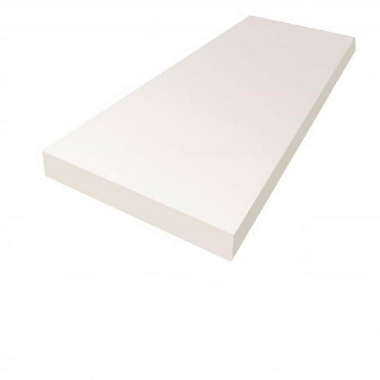 Dream Solutions USA Upholstery Cushion Foam Sheet (3x30x72, High Density)