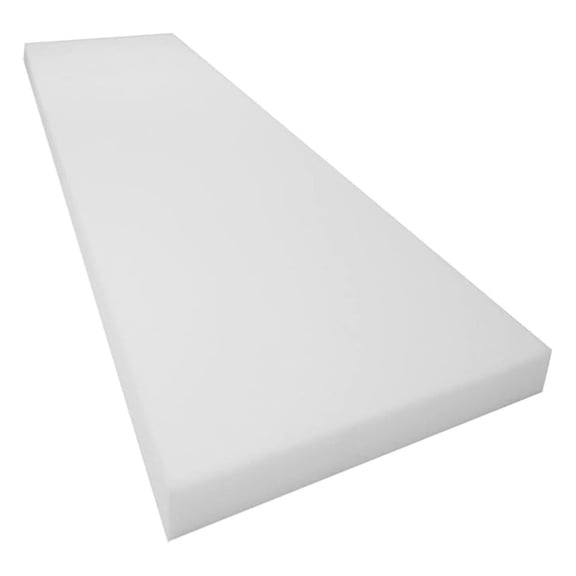 Upholstery Foam Cushion Sheet High Density, 2" H x 24" W x 72" L