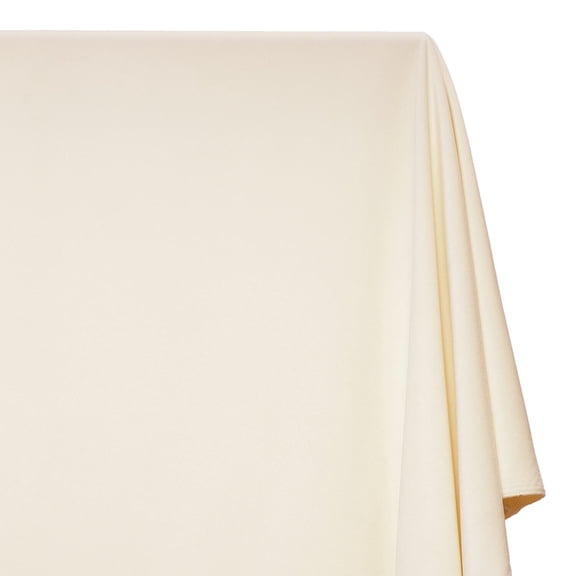 Upholstery Holland Flocking Velvet 60/61" Fabric By The Yard - Ivory