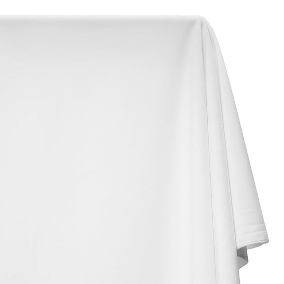 Upholstery Velvet Fabric Plush Textured 60 Inch Heavyweight Polyester Microfiber By The Yard - White (10 Yards)