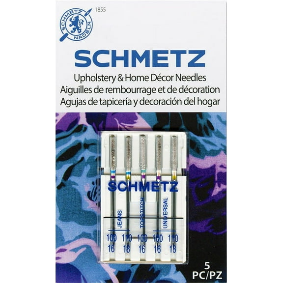 Upholstery & Home Sewing Machine Needle Combo Pack