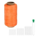 thumbnail image 1 of Upholstery Sewing Thread 260m Polyester with 30pcs Needles, Bright Orange, 1 of 6
