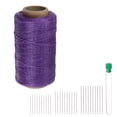 thumbnail image 1 of Upholstery Sewing Thread 260m Polyester with 30pcs Needles, Purple, 1 of 6