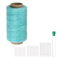 thumbnail image 1 of Upholstery Sewing Thread 260m Polyester with 30pcs Needles, Sky Blue, 1 of 6