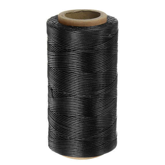 Uxcell Upholstery Sewing Thread 284 Yards 260m Polyester String, Black