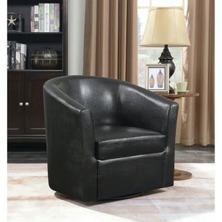 Walmart leather 2024 accent chair