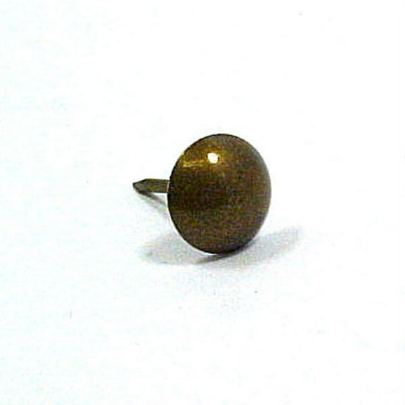 Upholstery Tacks French Natural 100 Pack Decorative Nails - 3 Shank Lengths (Small - 3/4")