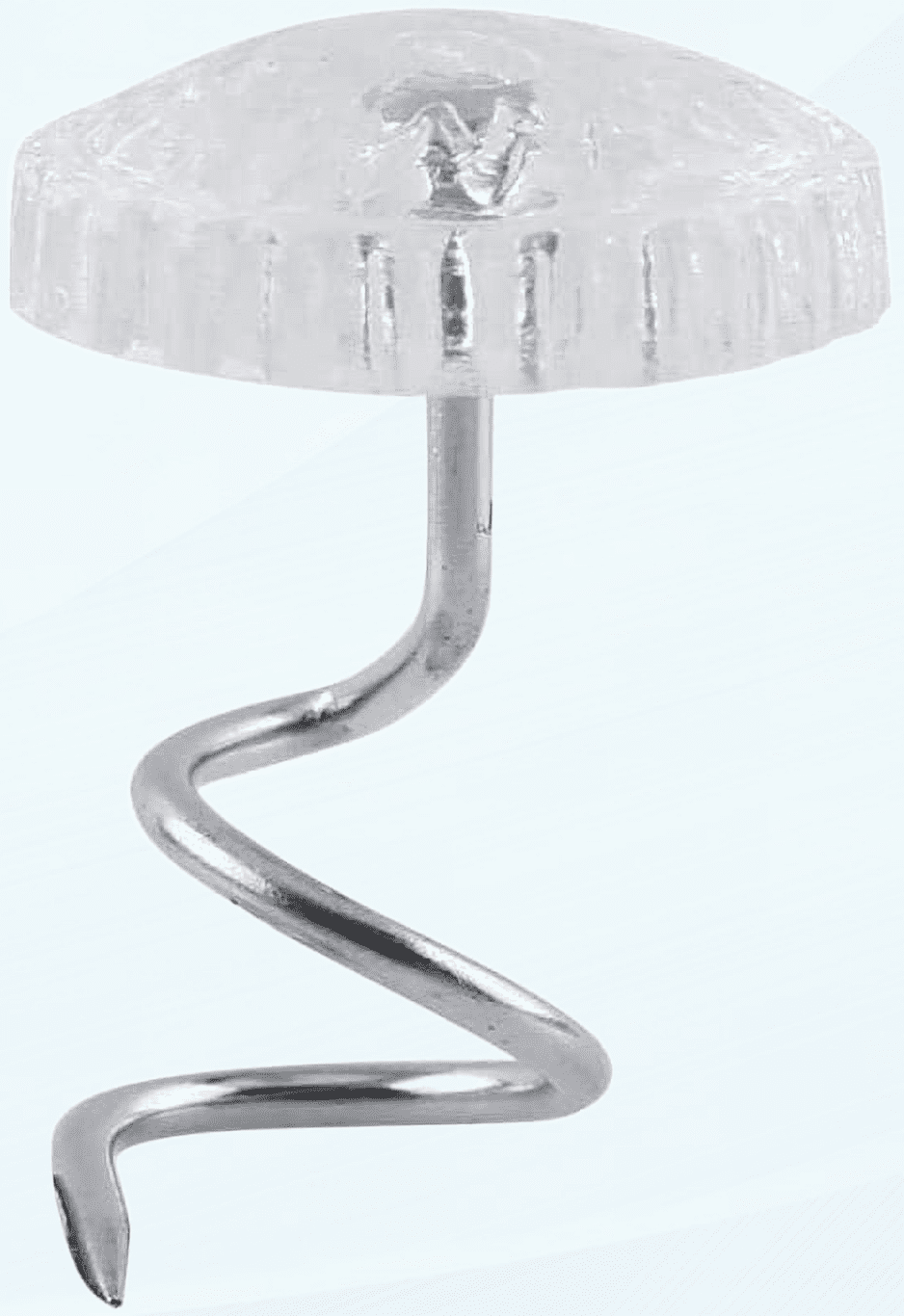 Upholstery Twist Pins, Clear Heads Bed Skirt Pins for Sofa Covers