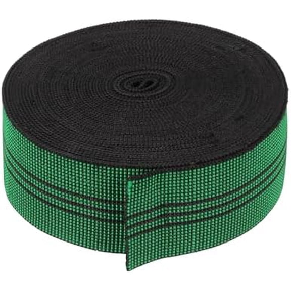 Upholstery Webbing Chair Couch Band Replacement, Seater Repair Material Furniture Repair DIY Elasbelt, Elastic, Latex, Stretchy Webbing Belt Strap for Lawn Chair, 2in×164ft