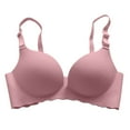 thumbnail image 1 of Upioiwer Bras Sports Bra Bras For Women Macaron Underwear Traceless Girl Bra Set SmoothUnderwire Gathered Upper Bracket Adjustable Bra Lift Bra For Saggy Couture Bras For Women, 1 of 5