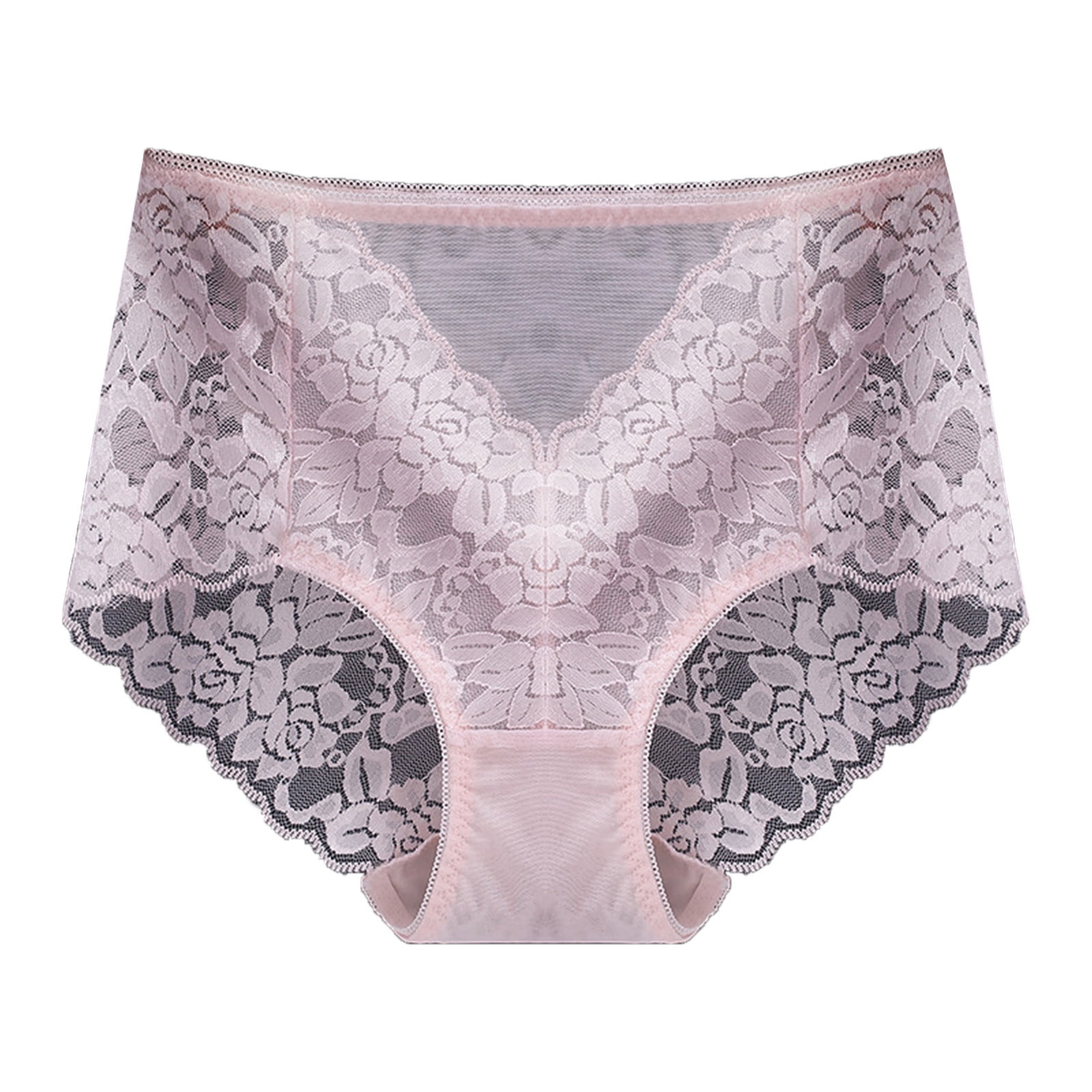 Upioiwer Interior Mujer Underwear Women Panties Women'S Mid High Waist Sexy Lace Panties Seamless Brief Briefs Woman Underwear Cotton Woman Underwear Lace Underwear Blumer De Algodon Para