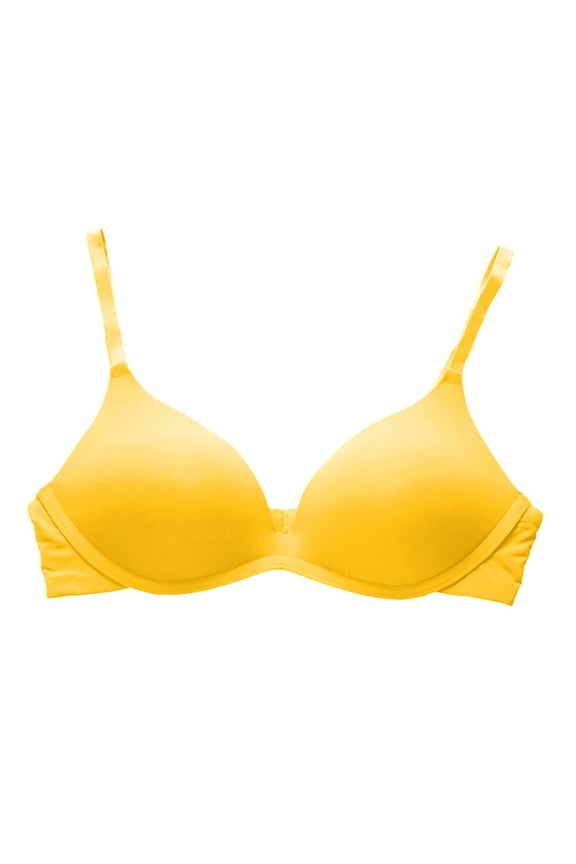 Vassarette Bras For Women Bras For Elderly Sports Bra With Sewn In Pads Women'S Comfortable Traceless Lightweight Beautiful Back Simple And Rimless Bra Everyday Life Bras Warners Br