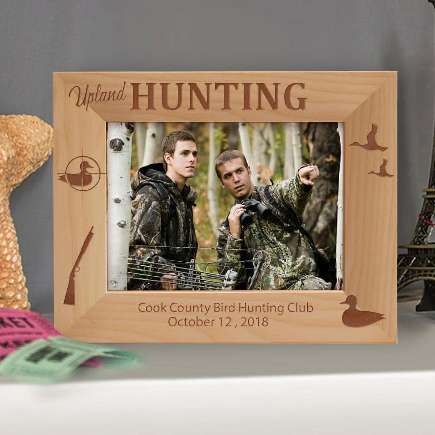 Upland Hunting Personalized Wooden Picture Frame-10