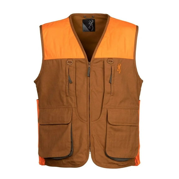 Upland Vest, with Blaze Trim, Field Tan