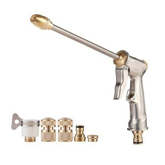 Upliftjoys Garden Hose Nozzle,2025 Upgrade High Pressure Water Hose Nozzle Sprayer Head,360 Rotating Adjustable Spray Patterns, for Lawn & Garden,Washing Cars,Watering Garden