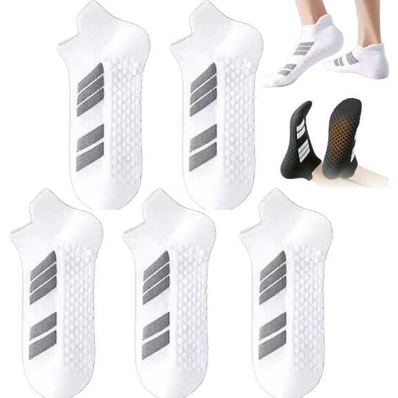 Upliftjoys Unisex Low-Cut No-Show Sports Socks, Upliftjoys Socks, Anti-Slip Thickened for Women and Men