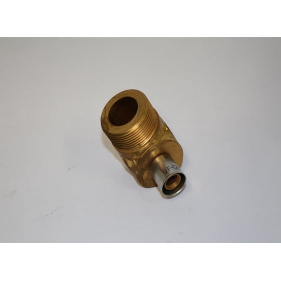 Uponor D4153263 MultiPress Manifold R32 x 5/8 in Elbow Adapter, Case of 10