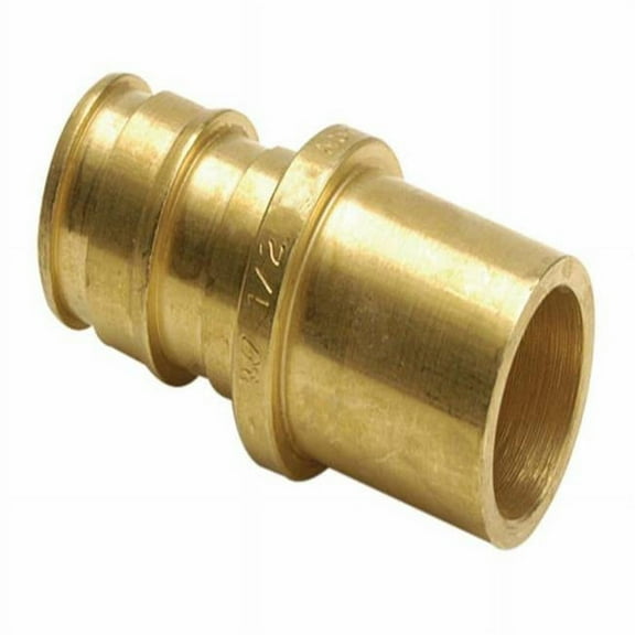 Uponor LF4515075 Sweat Adapter - 0.5 in. Pex x 0.75 in. Copper