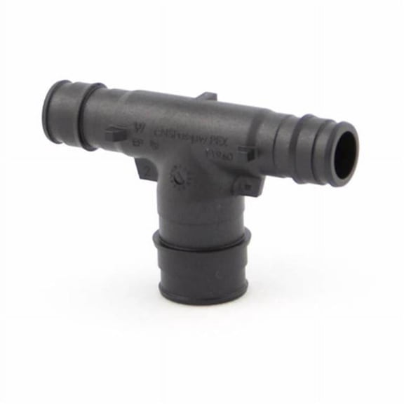 Uponor Q4755575 Ep Red Tee - 0.5 x 0.5 x 0.75 in. Pex