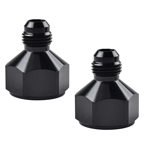 Uposao 2PCS 10AN Female to 6AN Male Flare Reducer Fitting Adapters Fuel Cell Bulkhead Adapter Precise Threads Tight Sealing
