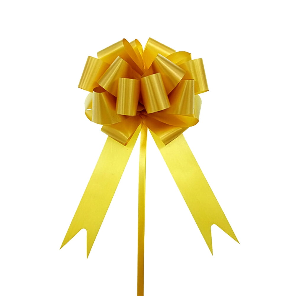 Uposao 30Pcs Gift Wrap Pull Bows Large Pull Bow Gift Wrapping Bows for